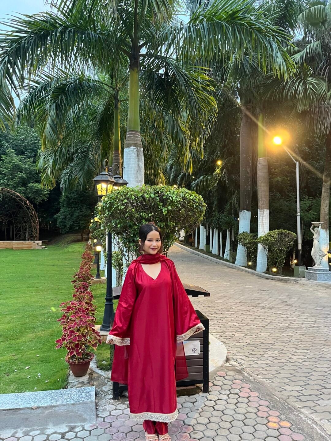 REKHA BELL SLEEVED SALWAR SUIT