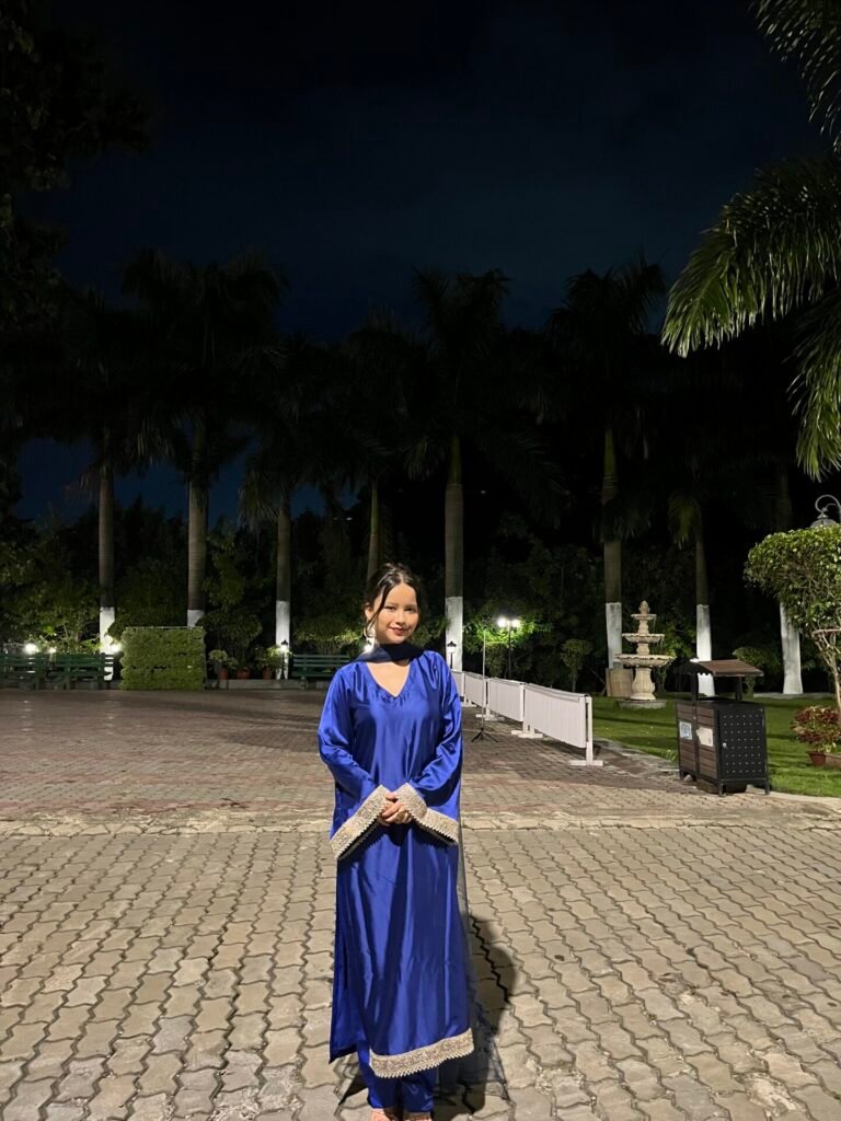 ZOORI BELL SLEEVED SALWAR SUIT