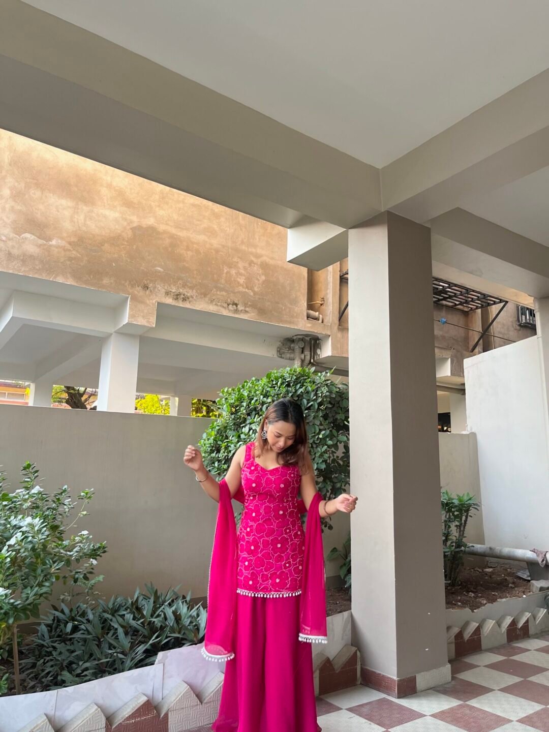 RUHANI CORSET BACK SALWAR SUIT